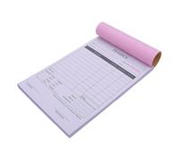 SUPVOX Tax Invoice Book for Order Management with 2 Part Copy Business Receipt Book for Financial Records Customs Compliant Paper Universal System Fit for Business Invoice Tracking