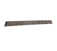 SUPVOX Tech Wood Folk Guitar Fingerboard with White Binding and Pre-installed Frets Guitar Accessory for DIY Replacement and Ukulele Including Inlaid Position Markers