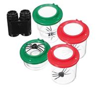 SUPVOX Telescopic Insect Viewer with Magnifying Cups and Binoculars Abs Insect Collecting Jars for Science Educational Kits Outdoor Nature Exploration and Bug Catching