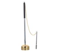 SUPVOX The Chime-guiding Instrument Meditation Bell Ritual Temple Gong Jingle Meditation Yoga Bell Chimes Dharma Delicate Chime Instrument Handbell Buddhist Buddhism Bell Brass Silver