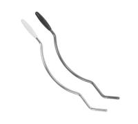SUPVOX Thread Tremolo Arm Replacement with Rubber Tip for Electric Guitar 2pcs Stainless Steel Whammy Bar Easy to Install, Change Pitch for Bridge Parts