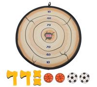 SUPVOX Throw Target Game Set Interactive Dart for Sticky Balls Lightweight Design for Fun Family Activity Enhances Accuracy Coordination