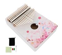 SUPVOX Thumb Piano Kalimba Portable Music Instrument for Beginners Lightweight Design for Music Lovers Beautiful Melodies Anywhere Pink