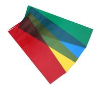 SUPVOX Tinted Window Film with Easy Application Process 4 Rolls Cling Film Longterm Use for Glass Doors and for Stained Glass Sticker Art and Studios Decoration