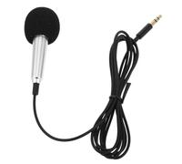 SUPVOX Tiny Microphone for Cellphone 3.5mm Jack Universal Compatibility Metal Accessory for Recording