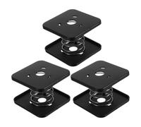 SUPVOX Tissue Box Holder and Compact Design 3pcs Spring Support Automatic Lifting Bracket with Reliable Support Plastic Iron Material for Paper Towel Box Suitable for Toilet