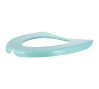SUPVOX Toilet Protector Covers Folding Plastic Toilet Seat Cushion Pad, Green, Waterproof, Nonslip, Portable Foldable Pad for Adults, Travel and Public Restrooms