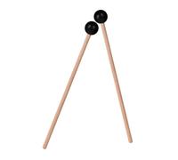 SUPVOX Tongue Drum Mallets Safe to Use 2pcs with Wood Handle and Rubber Head and Smooth Surface Percussion Instrument Mallets for Music Performance