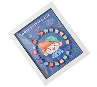 SUPVOX Tooth Storage Box Frame Tooth Fairy Box Keptake Case for Boys and Girls Unique Holder Born Essentials