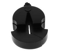 SUPVOX Tourte Style Rubber Violin Practice Mute Lightweight Portable Silencer for All Violins and Small Violas Quick Installation Black Rubber Accessory