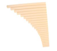 SUPVOX Traditional Panpipes G Key Pipe Woodwind Instrument Lightweight Pan Flute for Teaching and Practice Panpipe Pan Flute