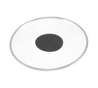 SUPVOX Transparent Drum Head with Reinforcement Dot Overtone Ring Easy Installation Overtone Control Versatile for Various Music Styles Settings