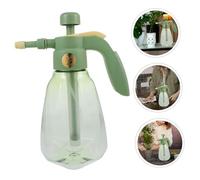 SUPVOX Transparent Plant Mister Bottle Small Watering Can with Pump Sprayer Plastic Spray Bottle for Indoor Outdoor Succulents and Flowers Gardening Tool Decorative Green Pressure