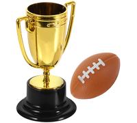 SUPVOX Trophy Cup Winner Competition Trophy Workmanship Plastic Smooth Surface Special Shaped Play Statue for Recess Games and Talent Shows