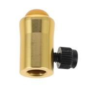 SUPVOX Tuning Fork Feet Adapter with Yellow Agate Base, Threaded Type Replacement Foot for Sound Healing Instruments, Professional Tuning Fork Accessory for Yoga and Chakra Therapy