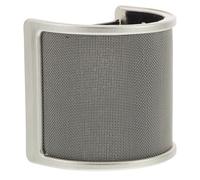 SUPVOX U-shaped Microphone Windscreen Shield Pop Filter for Recording Sound Noise Reduction Versatile Use in Singing Public Speaking with Metal Mesh Design Easy Setup