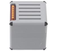 SUPVOX Ukulele Pick Box String Pick Holder for Guitar Players Speaker Style Design for Music Practice Sessions and Compact Guitar Plectrum Organizer