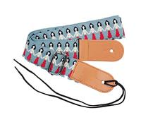 SUPVOX Ukulele Strap Lightweight Musical Instrument Accessory with Hawaiian Vintage Blue Design for Adults and Performers