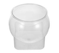 SUPVOX Unbreakable Clear Plastic Fish Bowl Vase for Goldfish and Shrimp Large Multifunctional Aquarium Tank Turtle and Hydroponic Planter for Desktop Micro Landscape and Party Centerpiece