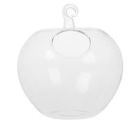 SUPVOX Unique Fruit Shaped Glass Fish Bowl with Minimalist Design, Small Cylinder Aquarium for Betta Fish, Multifunctional Decorative Piece with Air Purification, for Home Or Office