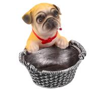 SUPVOX Unique Resin Dog Ashtray Featuring Durability and Versatile Home Decor Design, for Office and Tabletop Use a Creative and Trendy Decorative Accessory