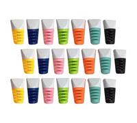 SUPVOX Universal Charging Cable Protectors and Sturdy Abs Pvc Material 50 Pcs with Heat Dissipation Data Cable Sleeve for Protecting USB and Charger Cords Random Color