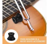 SUPVOX Universal Non-Slip Rubber Base Tuning Fork Holder for Meditation and Yoga Accessories, Sound Instrument Organizer Stand for Home and Enhanced Healing Experience