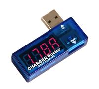SUPVOX USB Voltage Current Multimeter Power Charger Tester Lightweight Plastic Device Easy Measurement USB Electronic Products Suitable for Car Charger