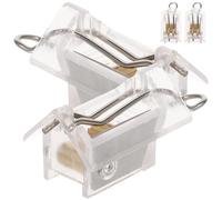 SUPVOX Venetian Blind Cord Locks 4Pcs Professional Window Blind Hardware Replacement Parts for Venetian Curtains in Residential Settings
