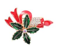 SUPVOX Versatile Christmas Brooch Pin in Alloy with Creative Cartoon Shape, Sturdy and Chic Clothes Accessory for Party Dressing and Christmas