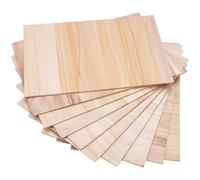SUPVOX Versatile Taekwondo Breaking Boards 10pcs Wooden 29.5x20cm for Karate Boxing Practice Beginners