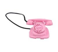 SUPVOX Vintage Miniature Dollhouse Phone Retro Rotary Decoration for Dollhouse Accessories Detailed Mini Scene Model Creative Crafting Ornament for Unique Stories