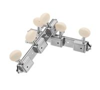 SUPVOX Vintage Open Gear Tuners Metal Pegs for Electric Guitar Tuning Knobs Replacement Accessories Screws Left Right Guitar Tuner Pegs