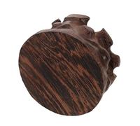 SUPVOX Vintage Round Wood Flowerpot Stand Multi Use Wooden Display Base for Indoor Plants Vase Fish Tank Bonsai Tray Natural Wood Pedestal