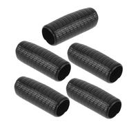 SUPVOX Violin and Cello Bow Grip Replacement Rubber Sleeves for Secure Grip Enhancement 5pcs and Improving Performance Stability Suitable for Practice and Performance