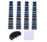 SUPVOX Violin Finger Position Stickers for Beginners, Paper Material Cloth Accessory, Easy to Use and Will Not Leave Damage, for Violin Practice and Training Random Color