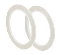 SUPVOX Violin Fingerboard Tape 3mm White 2pcs, Fretboard Position Stickers for Beginners, Cellos Compatible, Musical Instrument Finger Guide Tape for Learning Notes