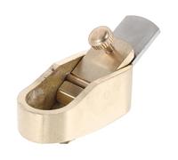 SUPVOX Violin Making Tools Mini Brass Thumb Planer Blade Hand Woodworking Plane for Instrument Supply Craft Portable Hand Planer for Wood Work Tools