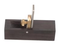 SUPVOX Violin Tool Mini Hand Planer Violin Makers Plane Ebony Wood Thumb Plane Luthier Brass Woodworking Accessory and Repair