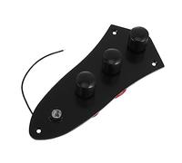 SUPVOX Volume Control Board Metal Triangle Bass Circuit Control Plate for Electric Bass Potentiometer Circuit Assembly