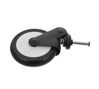 SUPVOX Walker Caster Wheel Replacement Front Rubber Wheel with Quick Release for Stroller and Trolley Cart Accessories