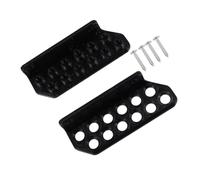 SUPVOX Wall-mounted Arrow Storage Stand Plastic Arrow Rack for Archery Display and Collection Black Organizer for Bedroom Game Living and Study Decor