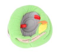 SUPVOX Warm Cotton Parrot Hammock Nest Hanging Bird Bed for Small Pets Soft Cozy Sleeping Hut for Budgie Cockatiel and Parakeet Cage Encourages Balance and Comfort