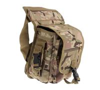 SUPVOX Waterproof Leg Bag with Letter Patch, Multi-Functional Outdoor Thigh Pouch 30X16X15Cm for Camping, Hiking, Cycling,