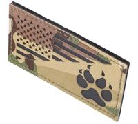 SUPVOX Wear Resistant Nylon Dog Vest Patch for Training Harness Embroidered Patch Compatible with Medium to Large Pet Collars and Vests Easy to Attach and Clean for Outdoor Use