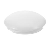 SUPVOX White Acrylic Ceiling Fan Shade Replacement Light Cover with Curved Dome Shape, 9" Upper X 8" Bottom X 2" High, Impact Resistant and Easy Installation for Home and Office Fixtures