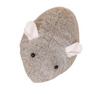 SUPVOX Wind Up Vibrating Mouse Cat Grey Plush Clockwork Interactive Indoor for Kittens Funny Chasing and Chewing to Keep Cats Active and Entertained