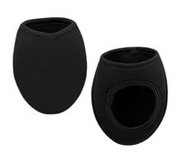 SUPVOX Windproof Warm Cycling Overshoes for Men and Women Soft Thickened Protective Covers Non Slip Half Shoe Covers Compatible with Mountain and Road Bikes Outdoor Riding Shoe