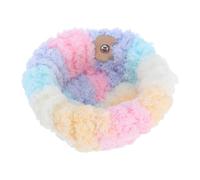 SUPVOX Winter Warm Plush Parrot Nest Hanging Hammock Bed for Cage Small to Parrots Conure Lovebird Budgie Cockatiel Cozy Snuggle with Detachable Design and Peony Inspired Appearance