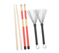 SUPVOX Wire Brush Drum Stick Set for Drum Kit Accessories for Instrumentalist